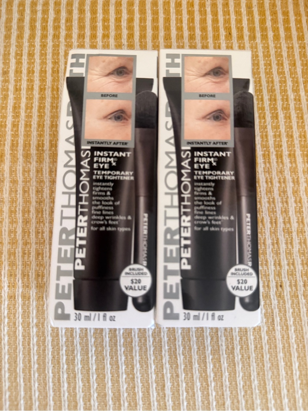 Peter Thomas Roth Instant Firm Eye - Black and White Packaging
